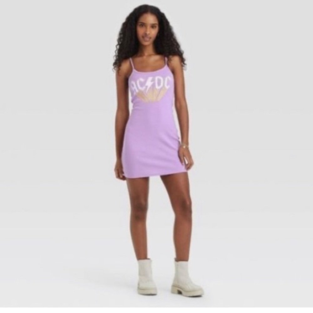 Grayson Threads Size XL (juniors) Lavender Lounge Dress Flaw NWT